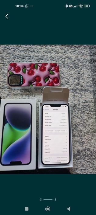 iPhone 14 culoare roz