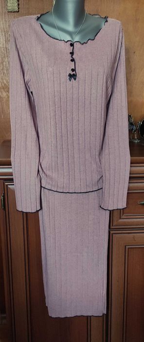 Луксозна, мека, лека дамска пижама, памук Нова 2-3ХЛ PLUS SIZE.