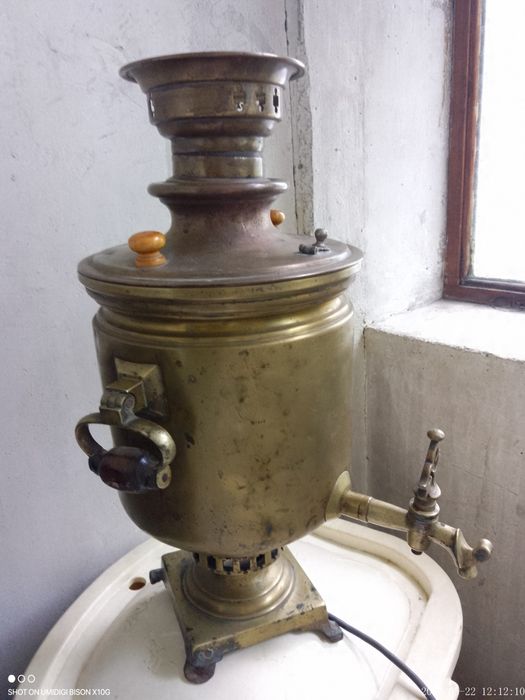 Продам самовар рэаритетный 1899г. 6л. за 550000тг.