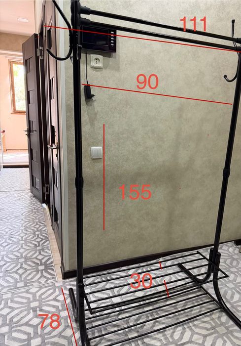 Новая напольная вешалка для прихожей | Yangi kiyim ilgich (veshalka)