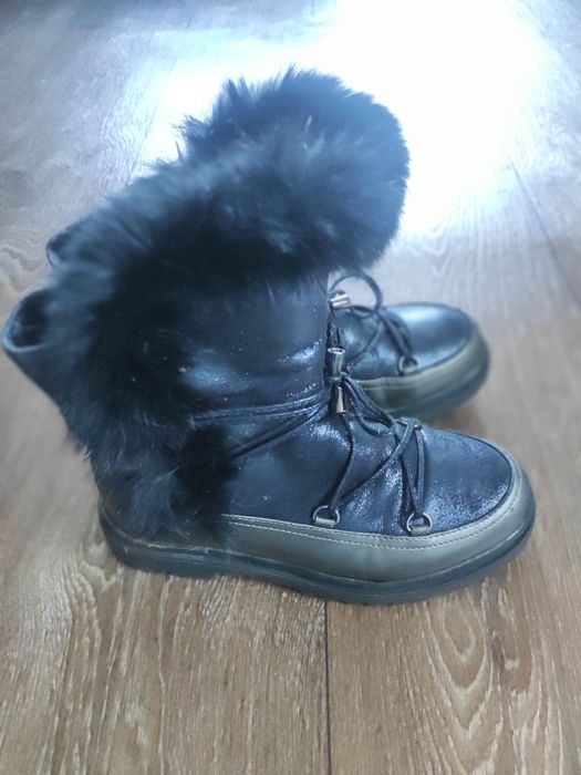 Сапожки зимние на девочку