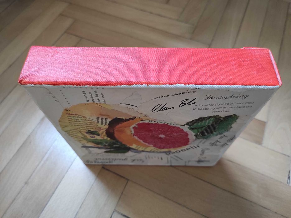 2 × Colaj pe pânză citrice