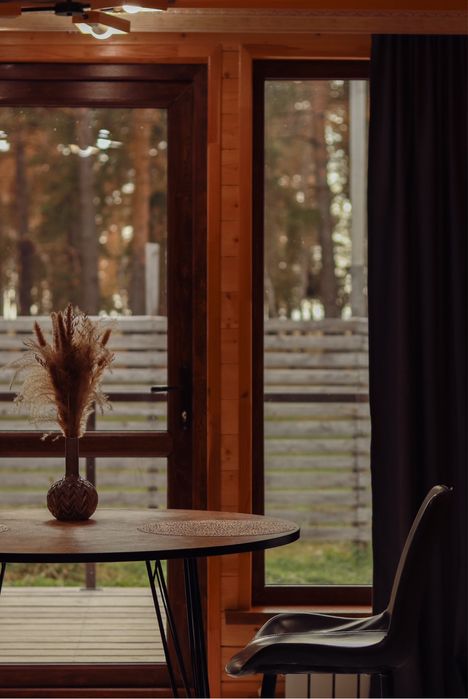 Уютный гостичный Домик A-frame