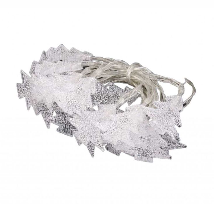 Вълшебни Коледни лампички с елхички