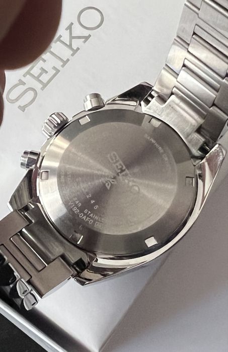 Seiko Prospex Speedtimer 39mm 1969 Reissue Solar Chronograph SSC817P1