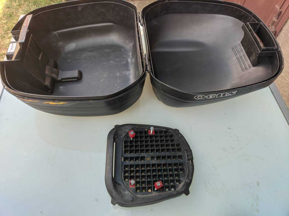 Topcase Shad SH30 + placa fixare pentru motocicleta sau scooter