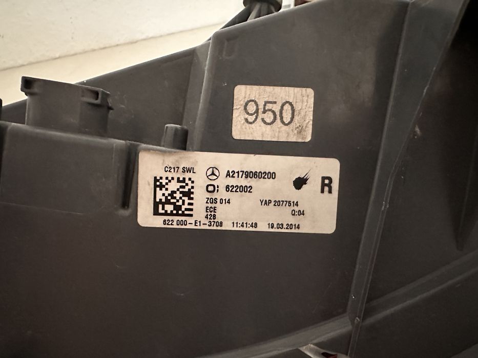 Mercedes Benz S-Coupe C217 задни стопове