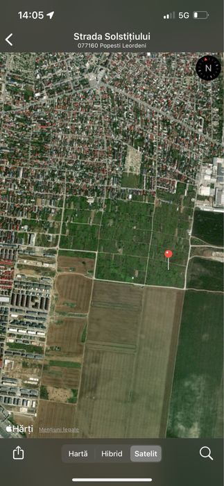 Teren popesti leordeni 1500 mp,