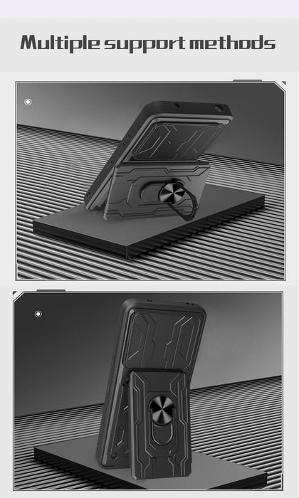 Xiaomi 14T / 14T Pro / RING CARD SLOT Удароустойчив кейс гръб с магнит