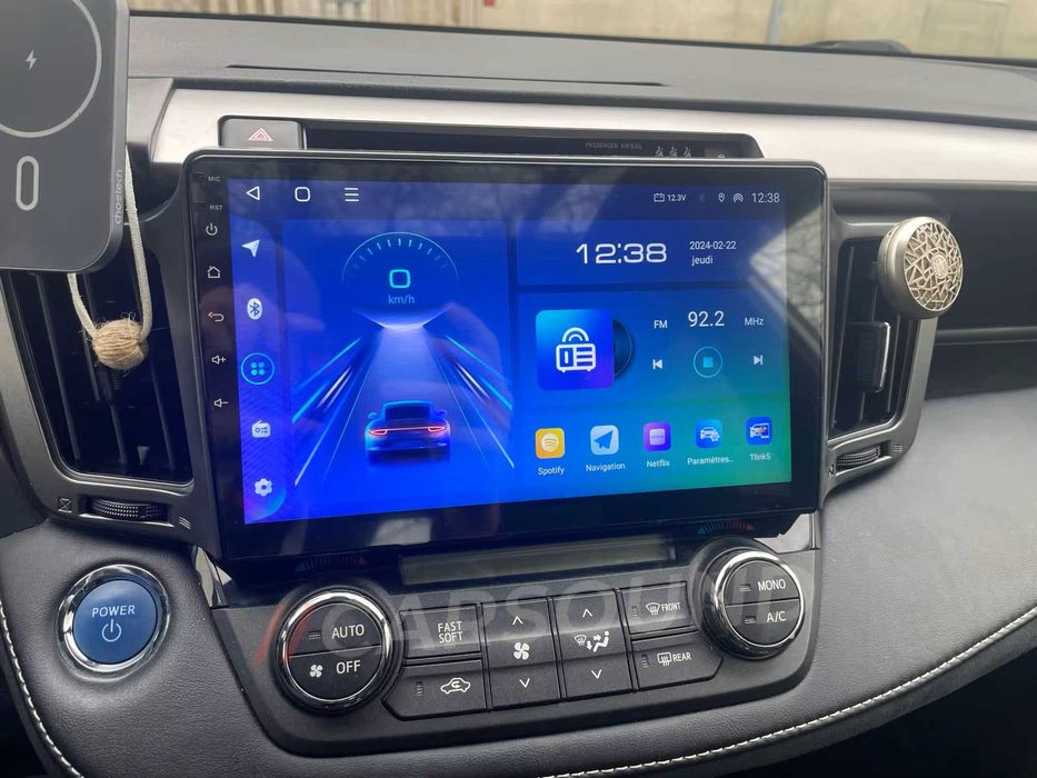 Toyota Rav4 – 10.1" Мултимедия Android 14 Рав4 12-18 Навигация Андроид