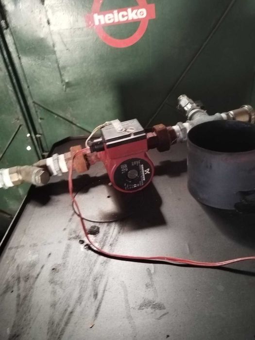 Печка Прити с водна риза и помпа Grundfos