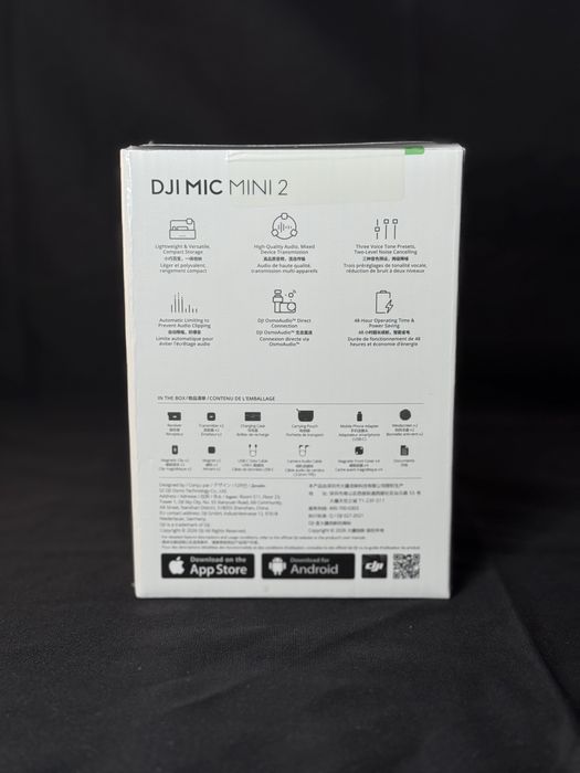 Микрофони DJI Mic Mini 2 (2 TX/1 RX/Charging Case)