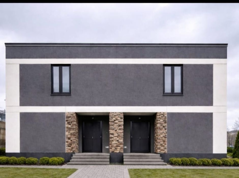 Apartamente  noi  3 camere, parter+etaj,