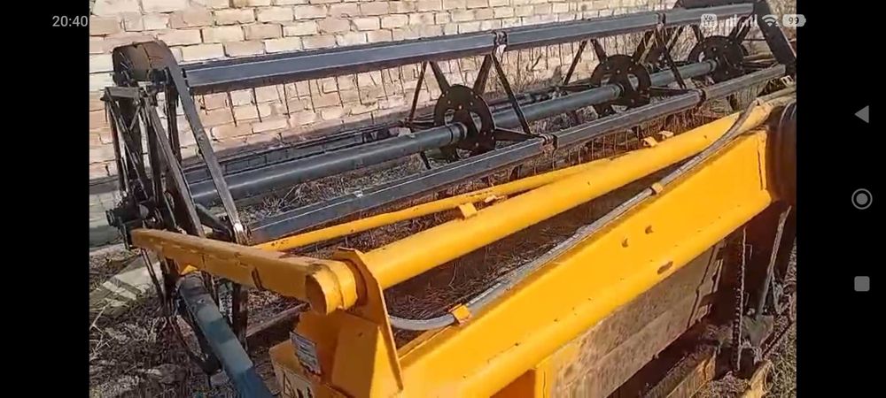 Жатка ЖВР-5/ЖВК-5 для риса