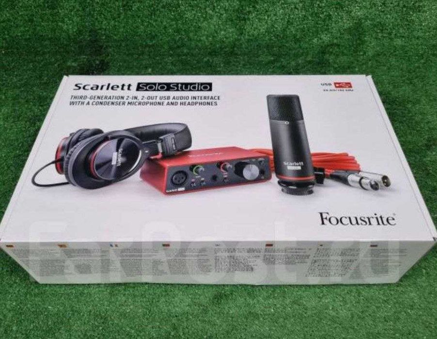 Scarlett 2i2 Studio 3rd Gen студийный комплект