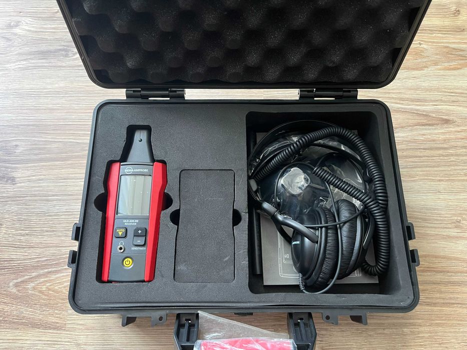 ЧИСТО НОВ! Ултразвуков локатор на течове Beha-Amprobe ULD-400-RE (Fluke) – Пълен комплект
