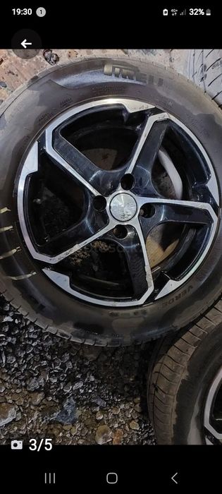 Диски R15 с летней резиной Pereli