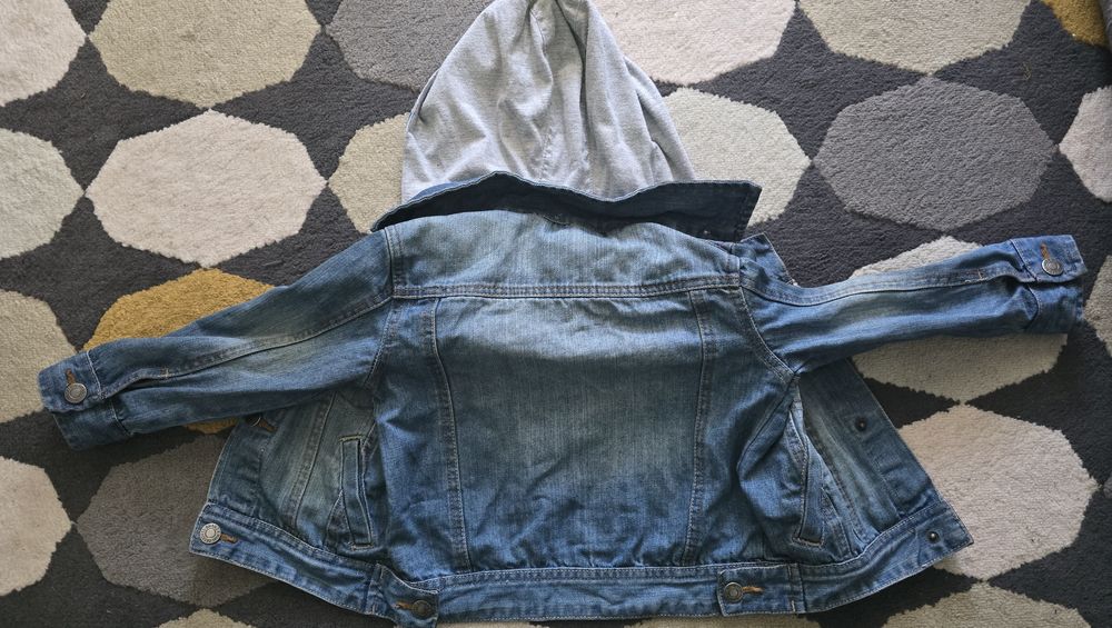 Geaca denim, marimea 98
