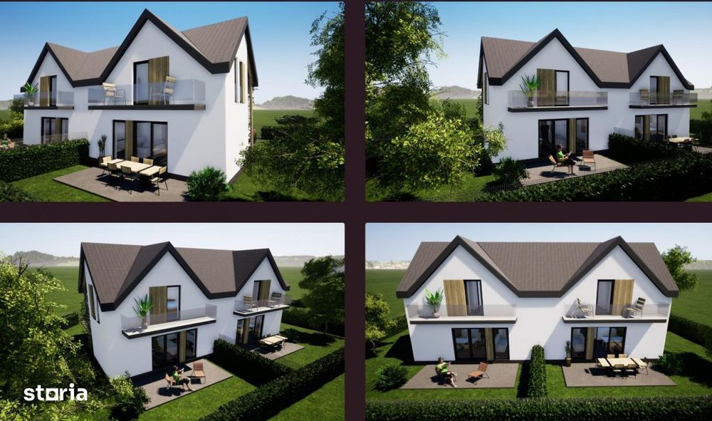 Casa tip duplex de vanzare – intrare in Odoreu