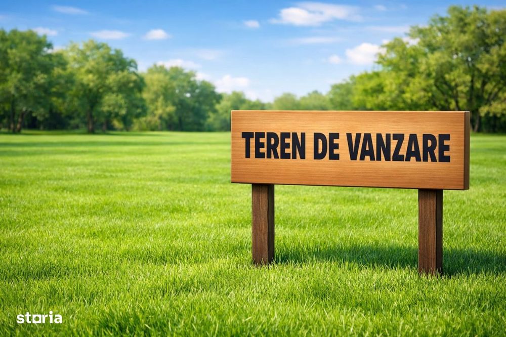 Teren extravilan, 1400 mp, zona Corusu