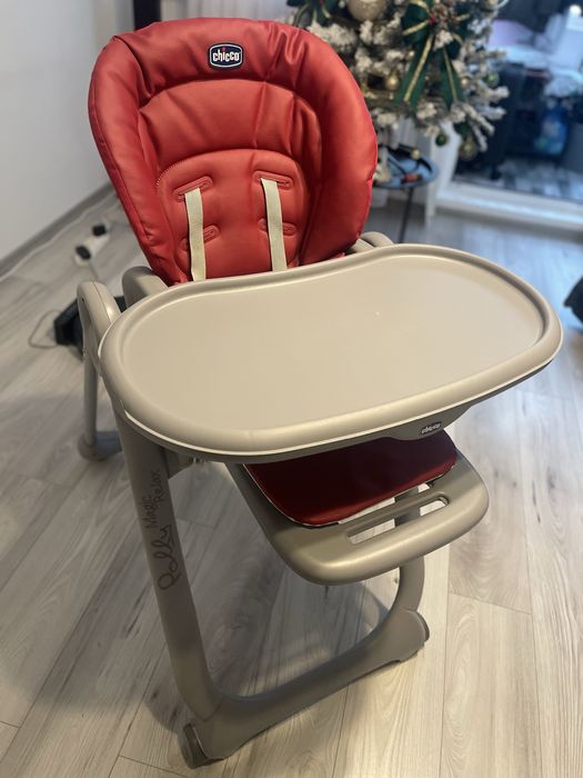Scaun de masa chicco polly magic relax red passion de la nastere