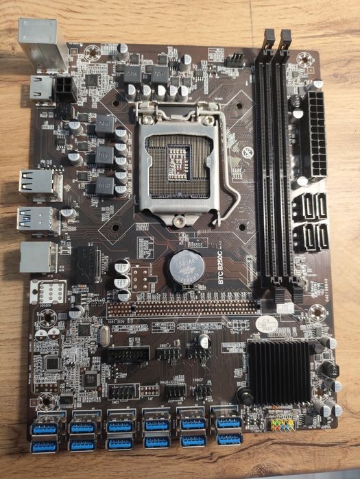 Материнская плата BTC B250-C