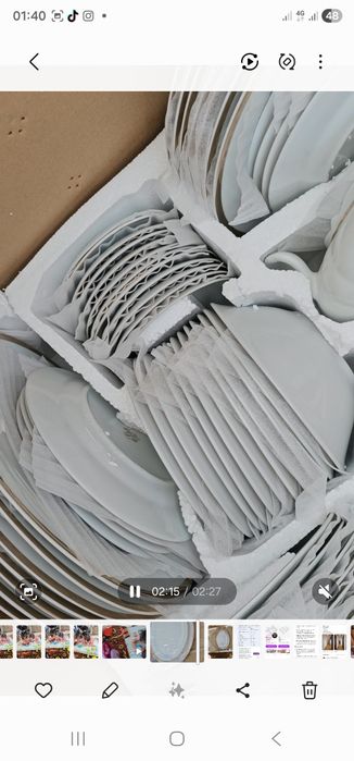 Сервиз 138 персон, новый