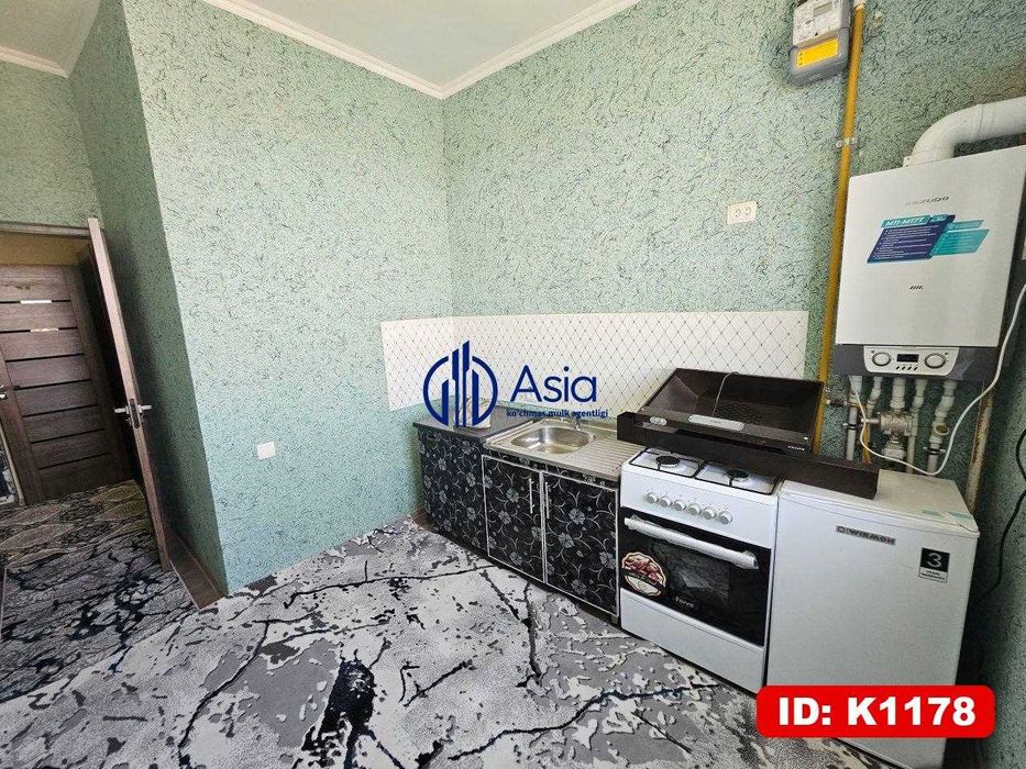K1178 kogon temir yul vokzal yaqida 1xonalok kvartira sotiladi