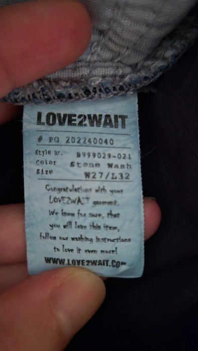 Панталон за бременни - дънки Love2Wait размер W27/L32