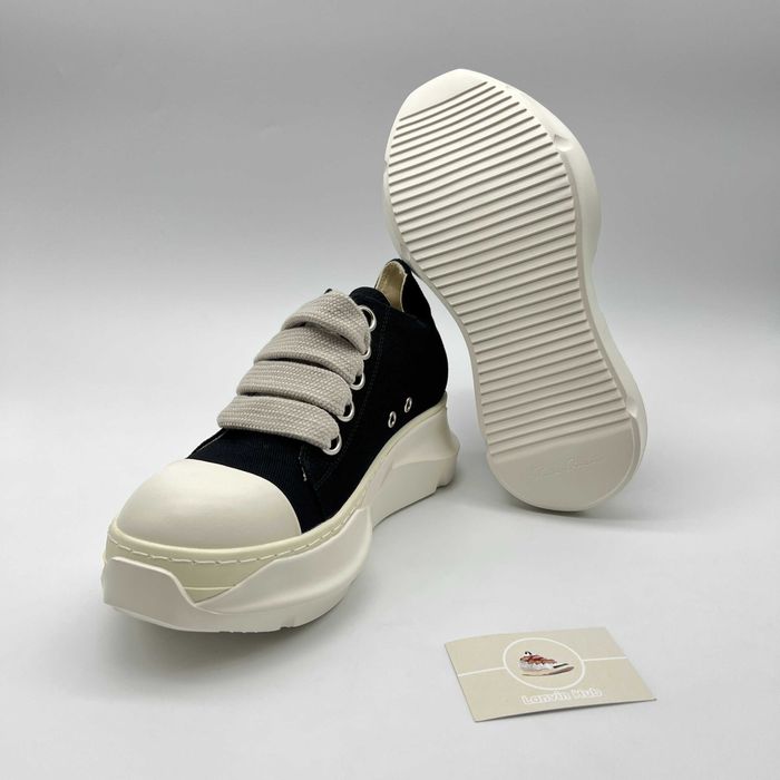 Rick Owens Abstract Jumbo Lace Low