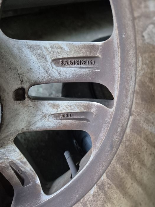Алуминиеви джанти 5x112 с гуми R16 Volkswagen Golf V-Vl  внос Германия