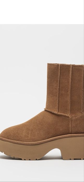 Велурени боти UGG Classic Камел