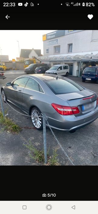 Mercedes Benz E350 Coupe AMG   феис Нов внос Германия
