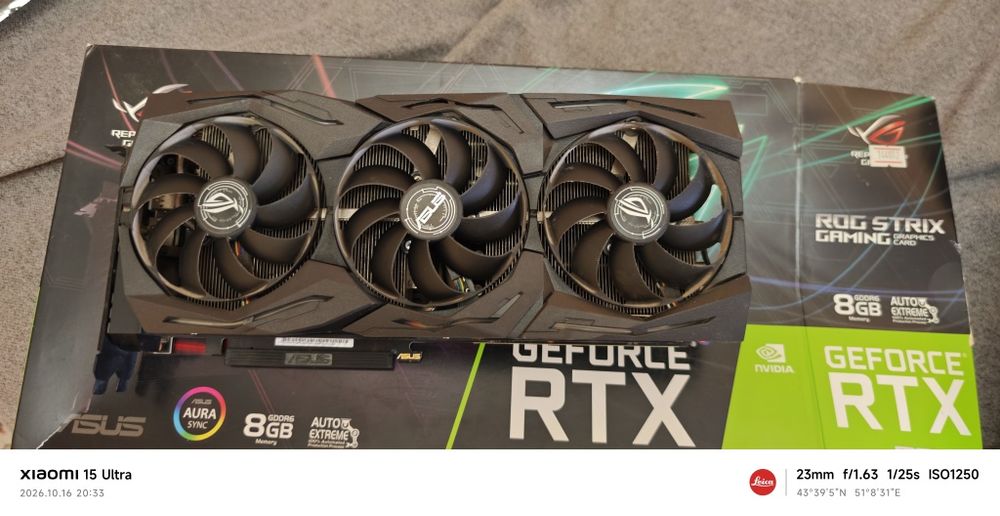 Asus RTX 2070 Super Rog Strix