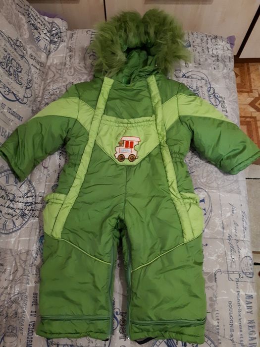 Детский зимний комбинезон