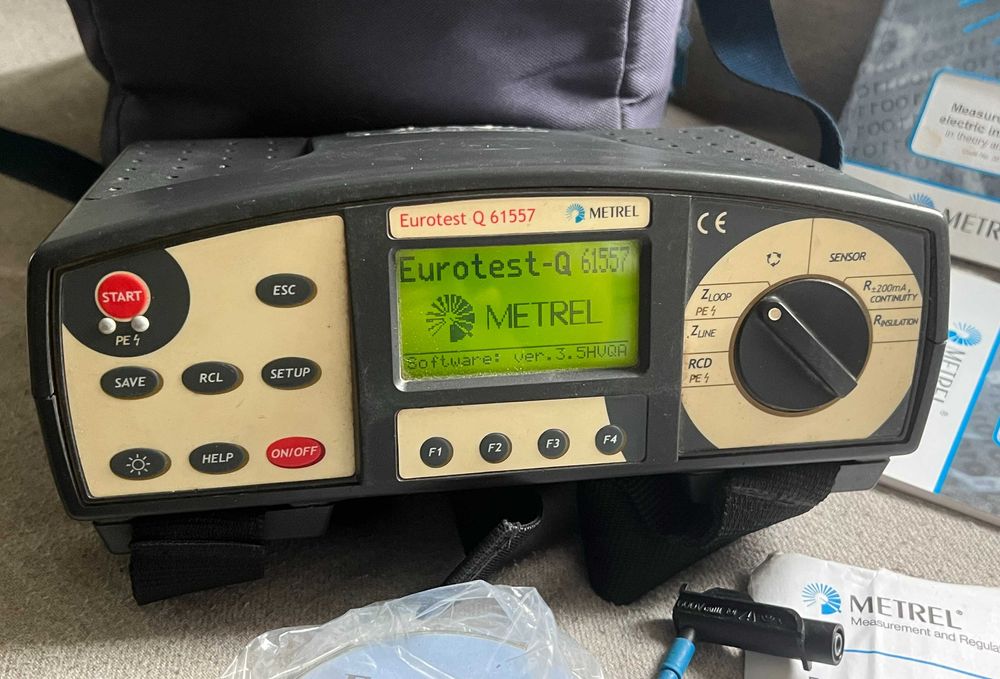 Aparat masurat Metrel Eurotest 61557 Euro Set MI 2086 EU