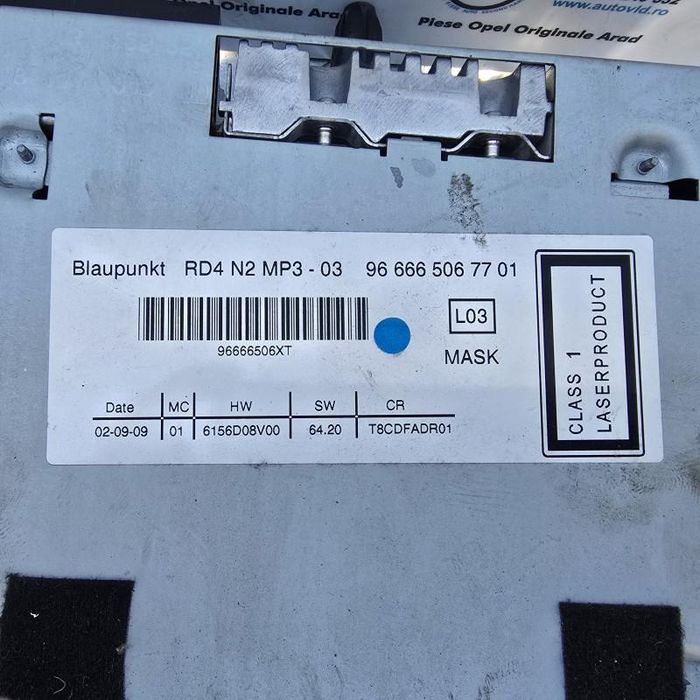 CD Player auto Peugeot 3008