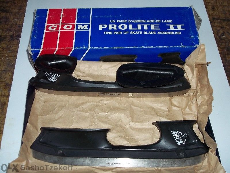 Професионални канадски ножове плазове за хокей на лед с основи- холдер