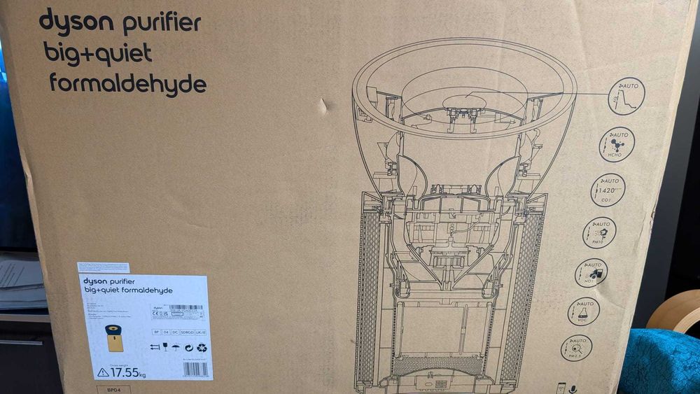 Purificator Dyson Big+Quiet Formaldehyde BP04 nou!