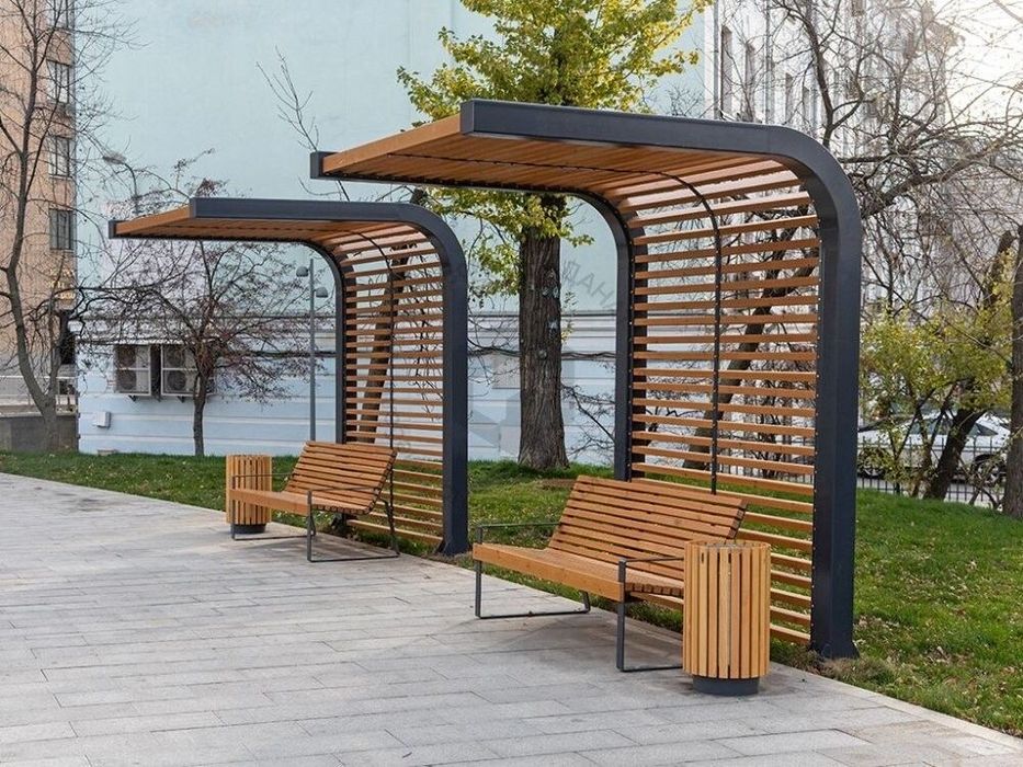 Скамейка Урна под ключ