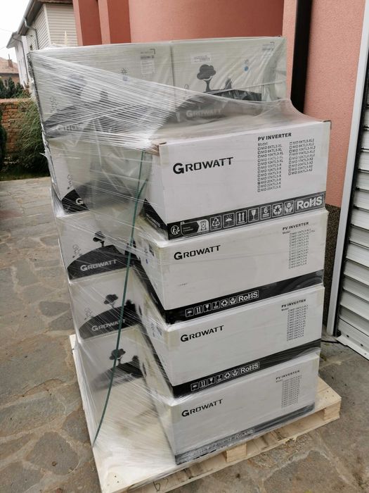 Нов 30kW Инвертор Growatt MID 30KTL3-X за фотоволтаици и солари