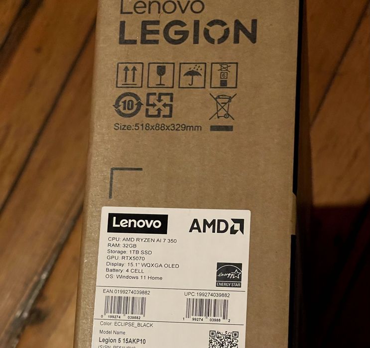 Нов! Lenovo Legion 5, 15"