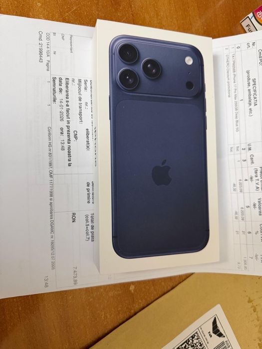 Iphone 17 pro max 256 GB