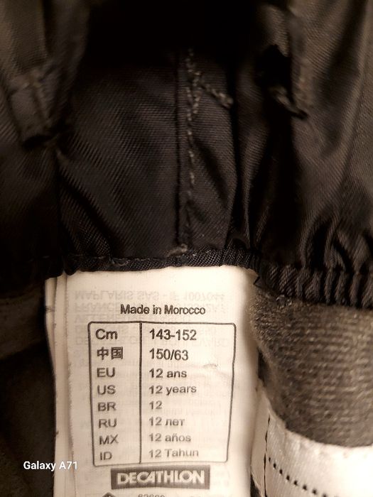 Pantaloni schi impermeabili baieti 143-152