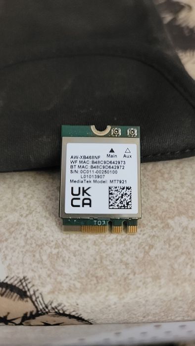 Wi-fi и Bluetooth адаптер MediaTek MT7921