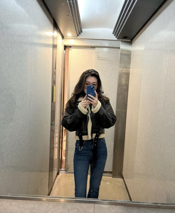 Дубленка Zara оригинал