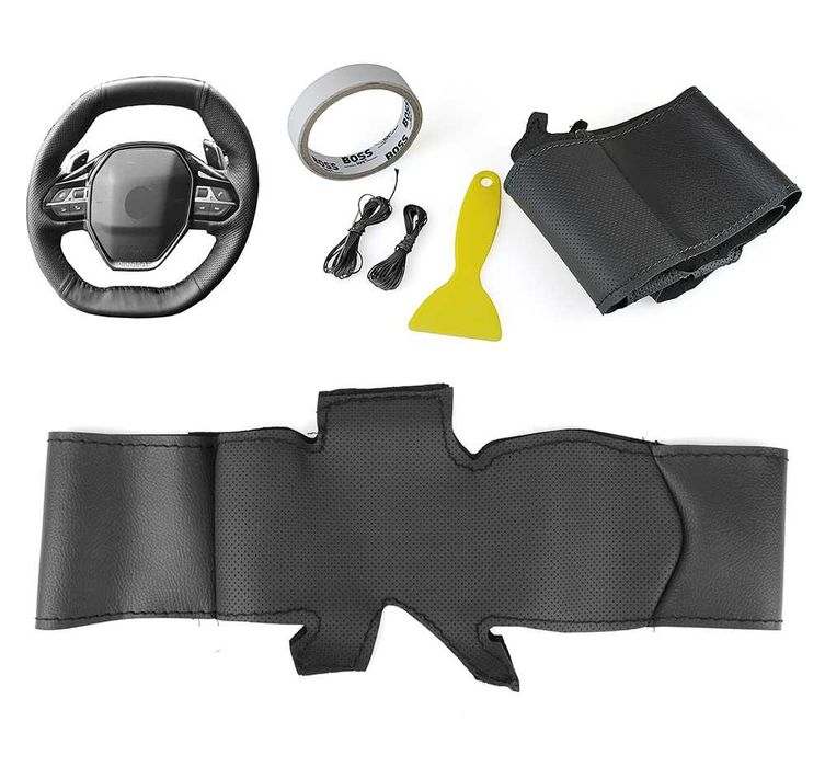 Калъф за волан шиещ Пежо 3008, 5008 / PEUGEOT 3008, 5008