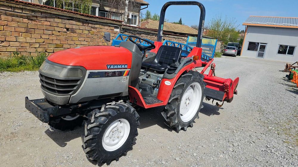 Японски трактор Yanmar AF18 с фреза, 18 кс, 4x4, АграБГ Джолев