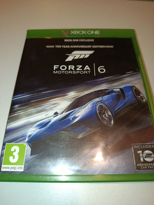 FORZA MOTORSPORT 6  xbox joc masini
