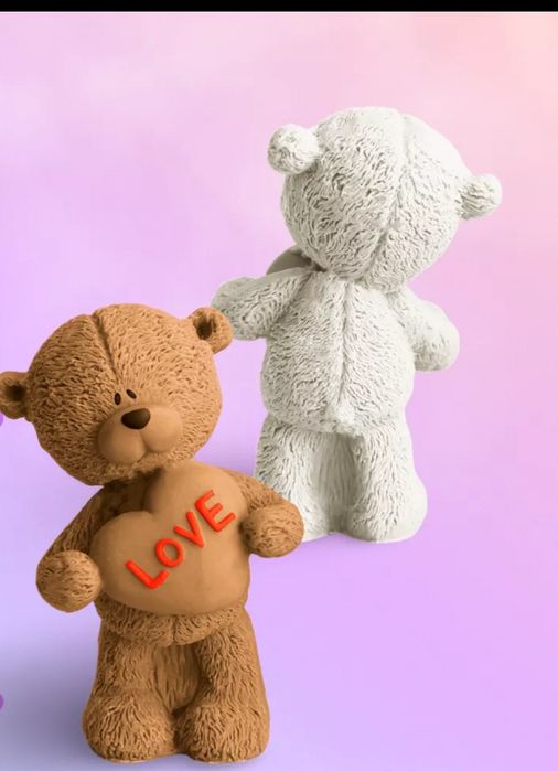 Изделия из гипса мишка